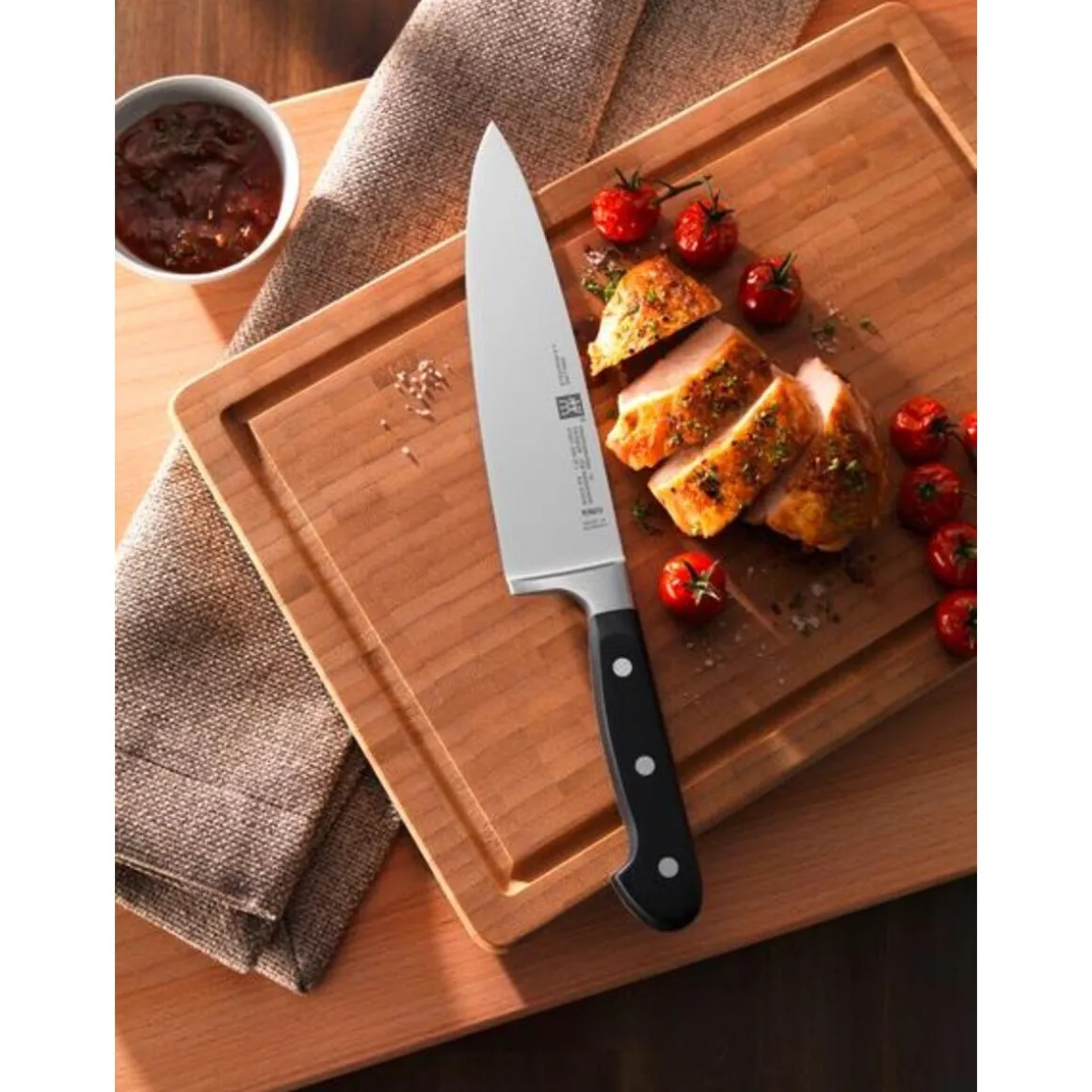 ZwillingKochmesser 20 cm Professional S schwarz