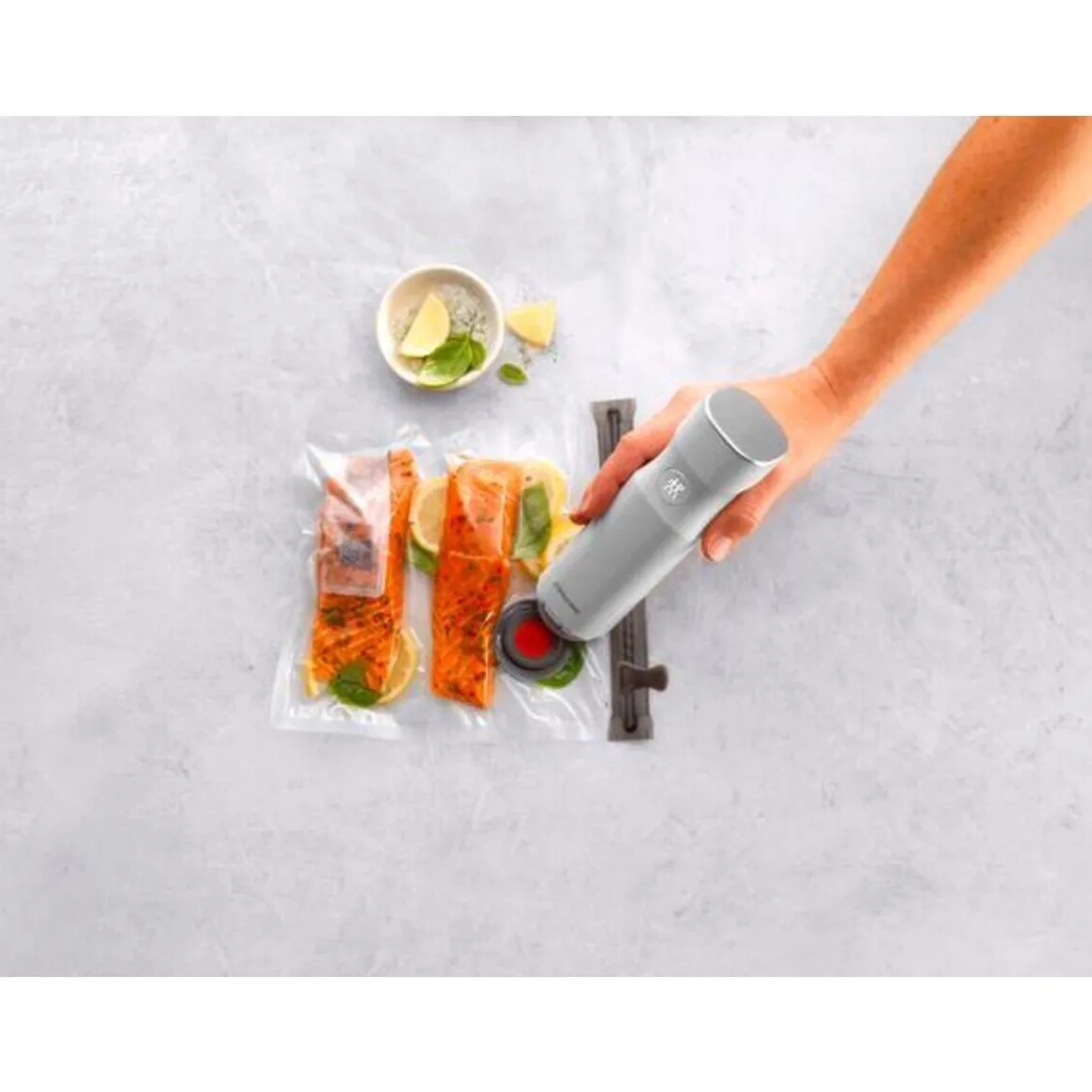 ZwillingVakuum Pumpe Fresh & Save weiss