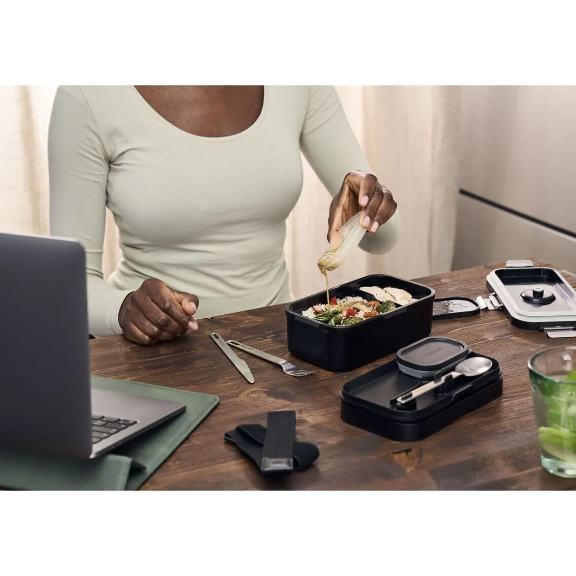 ZwillingVakuum-Lunchbox to go 16-tlg. Fresh & Save schwarz