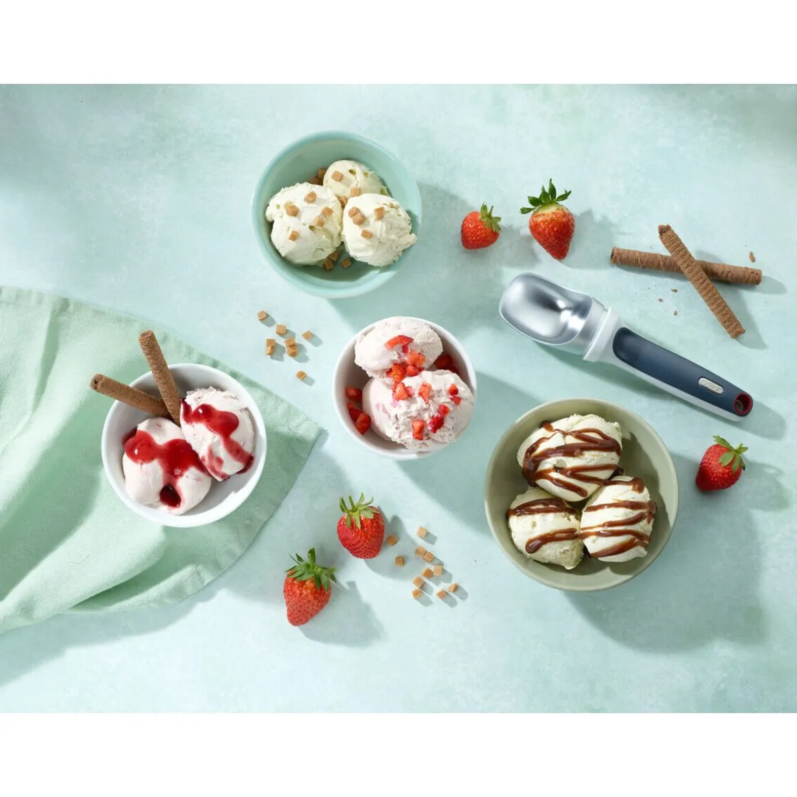 ZylissEisportionierer 28 cm grau