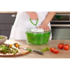 ZylissSalatschleuder 26 cm EasySpin 2 grün